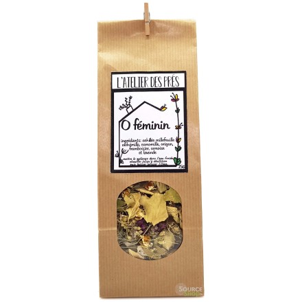 Tisane sauvage d'autrefois "O féminin" - Artisanale du Jura