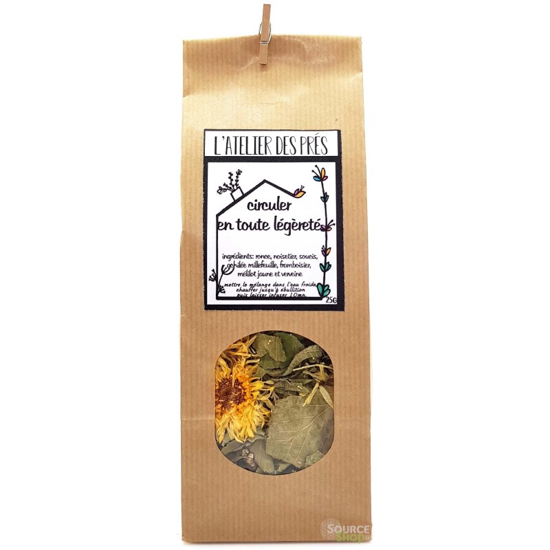 Tisane sauvage "Circuler en toute légèreté"