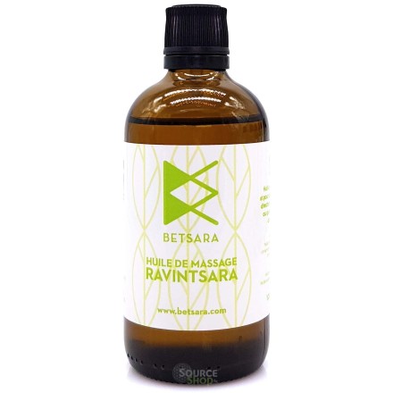 Huile de massage BIO au ravintsara - 100ml - BeTsara