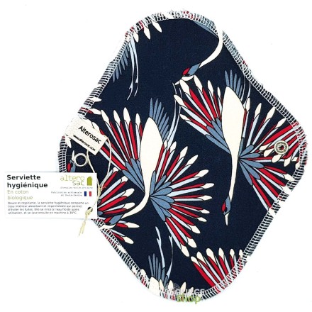 Serviette hygiénique de jour BIO taille M - Alterosac
