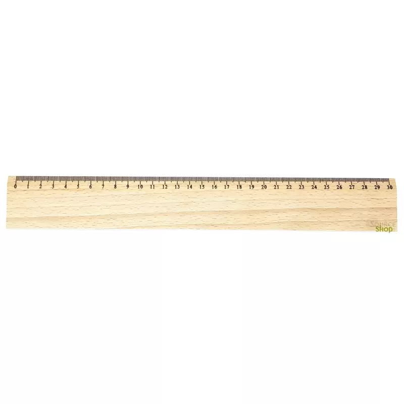 Règle en Hêtre du Jura - 30cm - Artisanal & Local