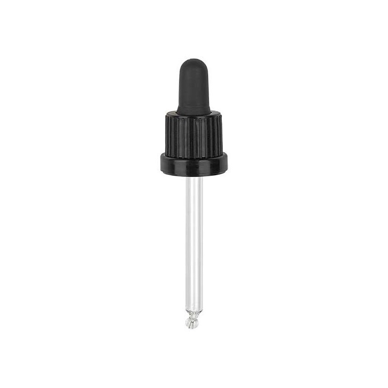 Pipette en verre noir - Inviolabilité III - 18mm