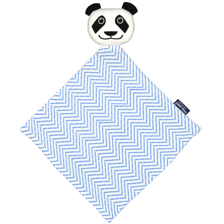 Doudou Panda en coton BIO - Coq en Pâte