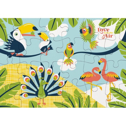 Puzzle Love is in the Air - 24 pièces - 3 ans et + - Coq en Pâte