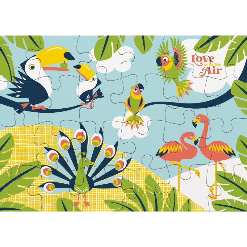 Puzzle Love is in the Air - 24 pièces - 3 ans et + - Coq en Pâte