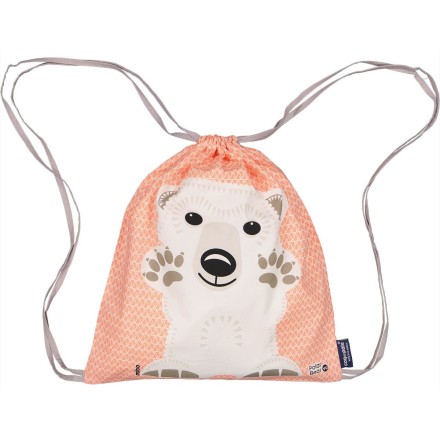 Sac d'activités enfant Ours Polaire en coton BIO - Coq en Pâte