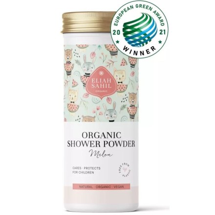 Poudre de douche ayurvédique BIO pour enfants - Melon - Eliah Sahil