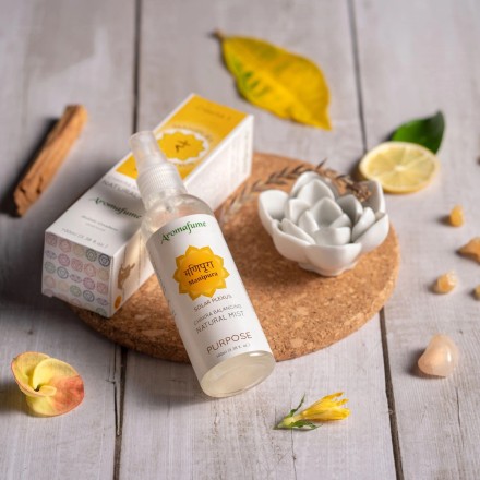 Spray d'ambiance Chakra Plexus Solaire - Manipura - Aromafume
