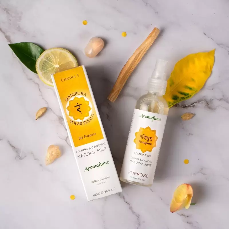 Spray d'ambiance Chakra Plexus Solaire - Manipura - Aromafume