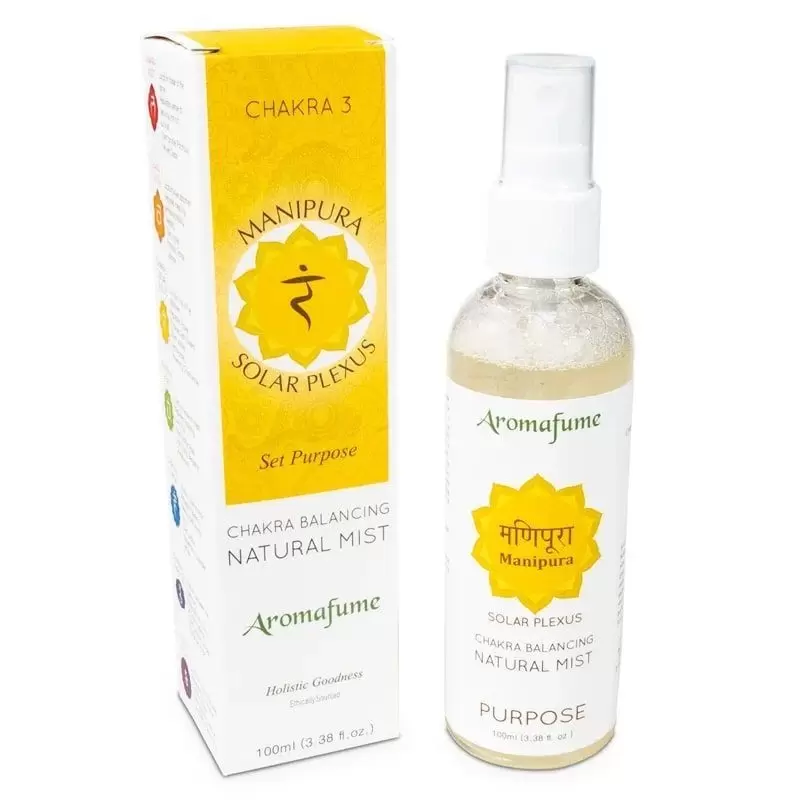 Spray d'ambiance Chakra Plexus Solaire - Manipura - Aromafume