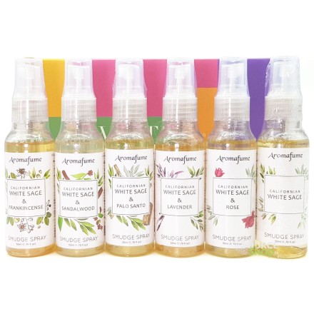 Coffret 6 Sprays d'ambiance Sauge Blanche - Aromafume