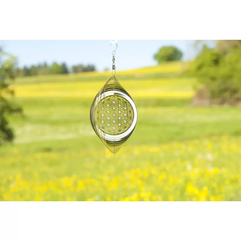 Mobile en inox Fleur de Vie