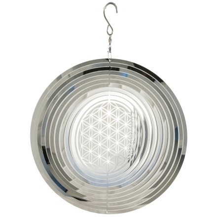 Mobile en inox Fleur de Vie