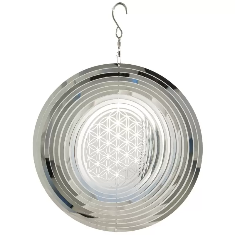 Mobile en inox Fleur de Vie