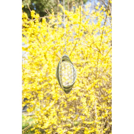 Mobile en inox Fleur de Vie