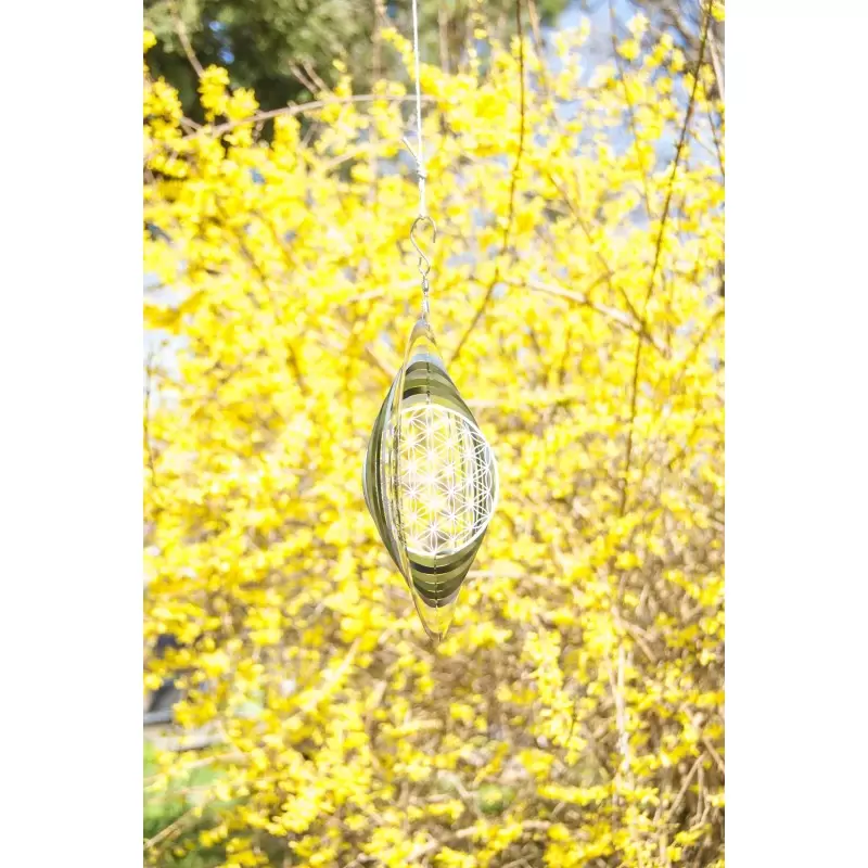 Mobile en inox Fleur de Vie