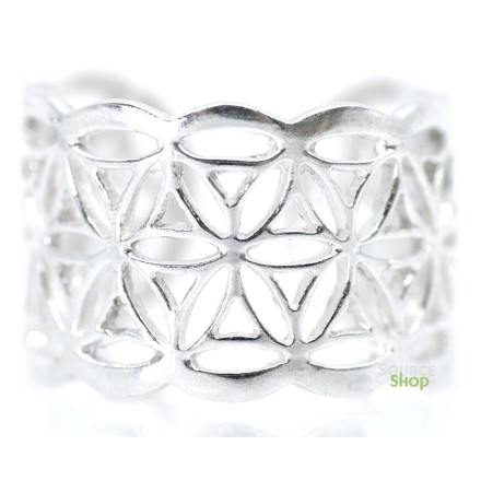 Bague Fleur de Vie - Argent 925