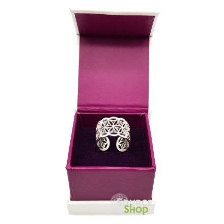 Bague Fleur de Vie - Argent 925