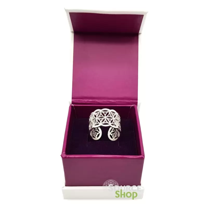 Bague Fleur de Vie - Argent 925