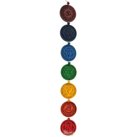 Mobile 7 chakras couleur