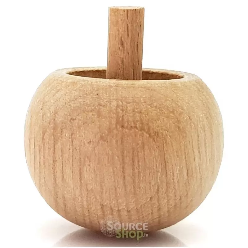 Toupie pirouette en bois du Jura - Artisanale & Locale