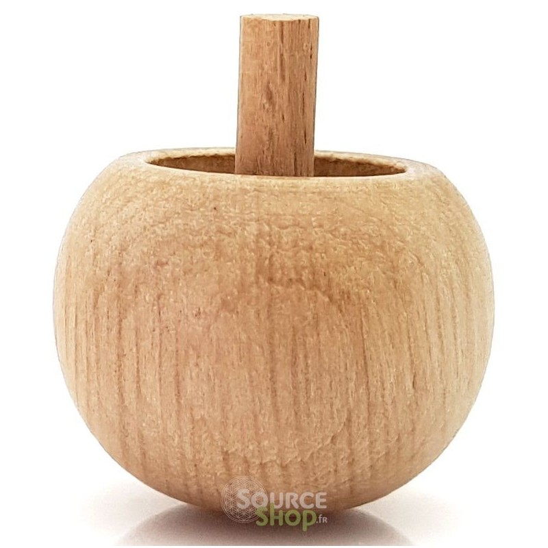 Toupie pirouette en bois du Jura - Artisanale & Locale
