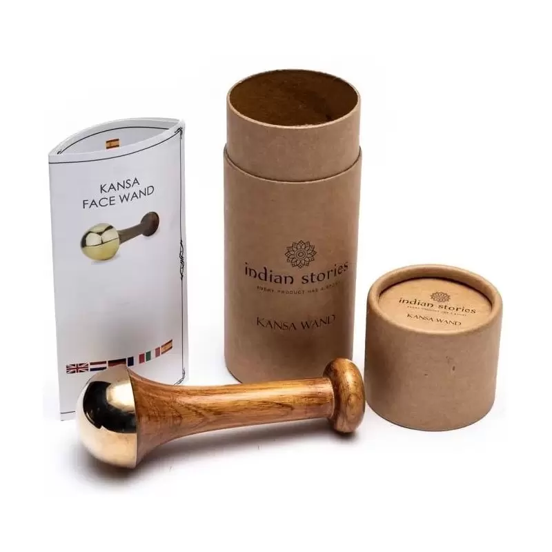 Baguette massage ayurvédique visage - Kansa Wand