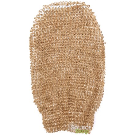 Gant exfoliant de jute & coton - Les Petites Confections