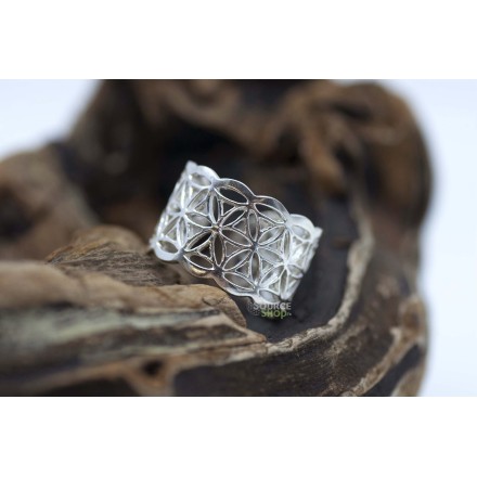 Bague Fleur de Vie - Argent 925
