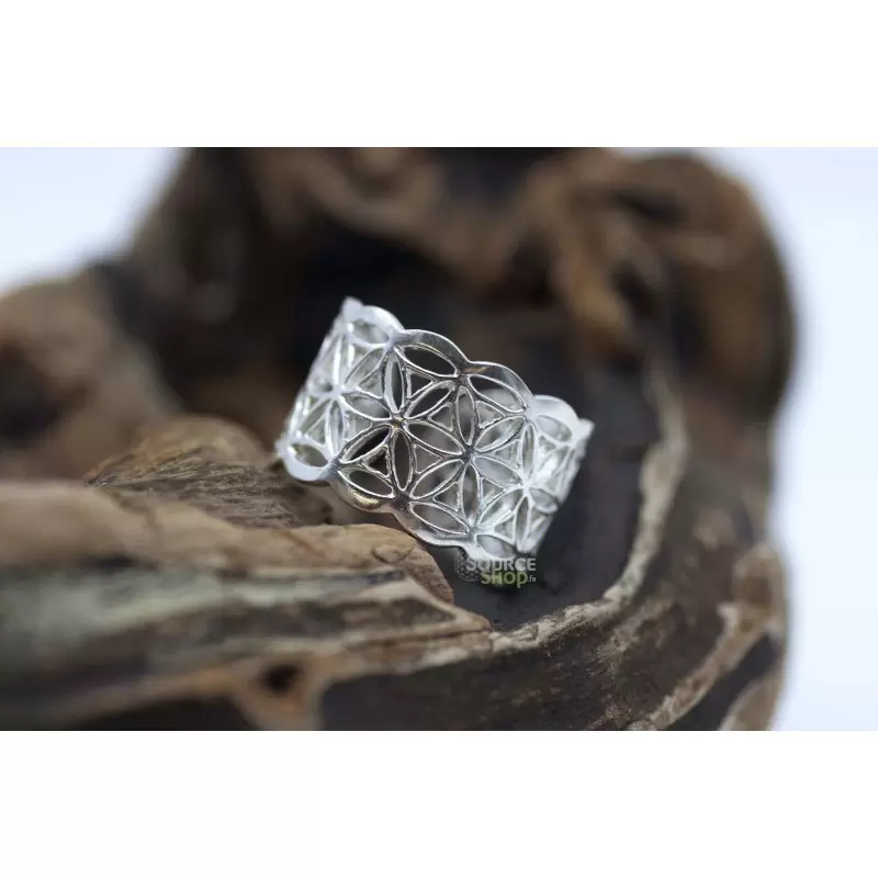 Bague Fleur de Vie - Argent 925