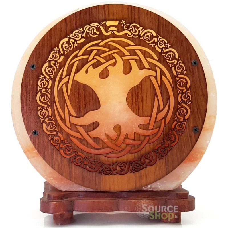 Lampe de sel Arbre de Vie celtique - 5kg