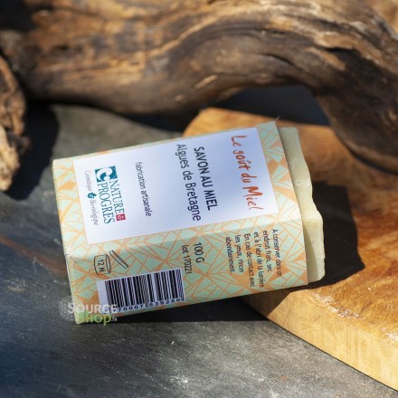 Savon BIO aux algues de Bretagne - sans HE - Le Goût du Miel