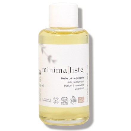 Huile démaquillante bio - 100ml - Minima[liste]