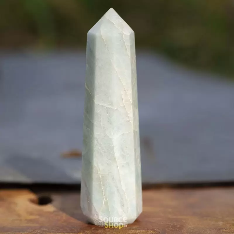 Obélisque Aigue-Marine - 10cm