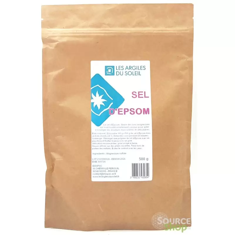 Sel d'Epsom - Les Argiles du Soleil