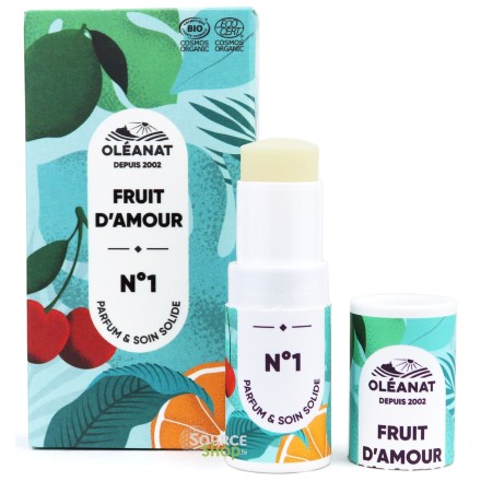 Parfum solide BIO - Fruit d'Amour N°1