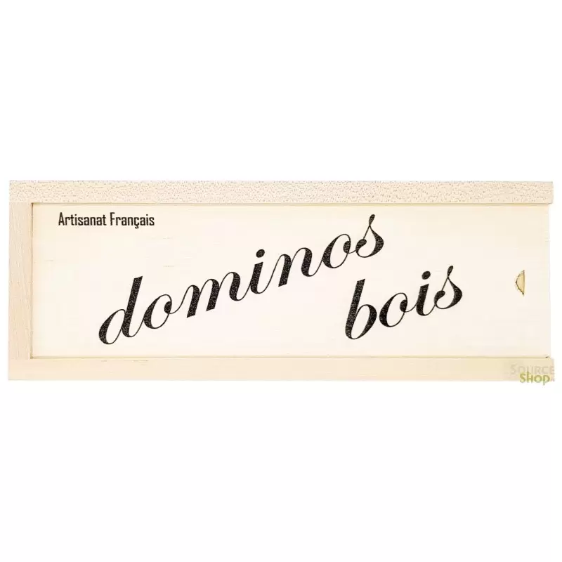Domino en Tilleul & Hêtre du Jura - Artisanal & Local