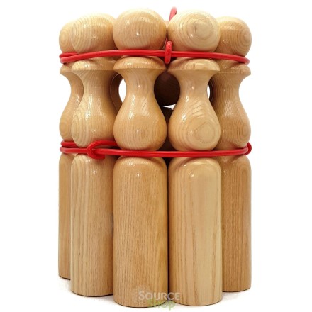 Jeu de quilles en bois du Jura - Artisanal & Local