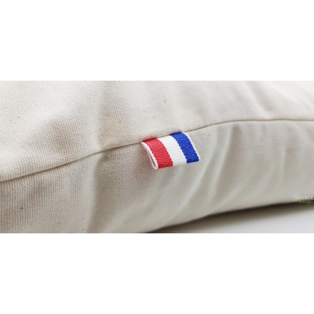 Oreiller millet et coton BIO - Artisanal & Français