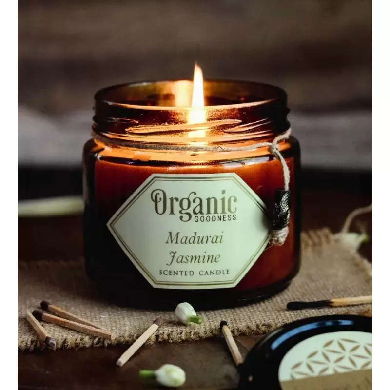 Bougie ayurvédique Jasmin - végane