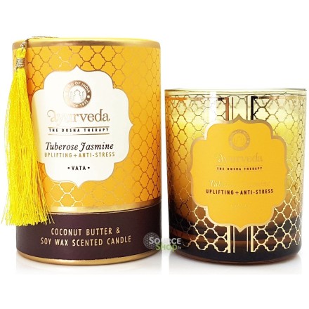 Bougie ayurvédique Jasmin & Tubéreuse - Vata - Song of India