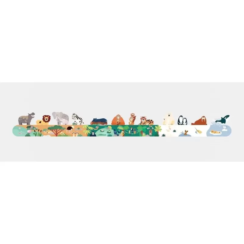 Puzzle Géant Animaux du Monde - 3 ans et +