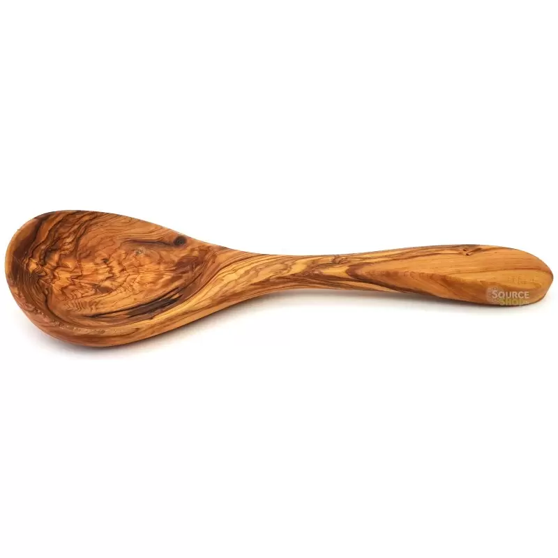 Cuillère à riz en bois d'olivier - Artisanale