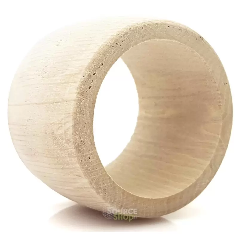 Rond de serviette en bois de Charme  du Jura - Artisanal & Local
