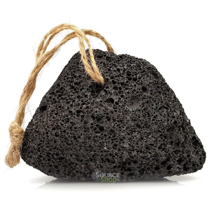 Pierre ponce naturelle à la roche volcanique