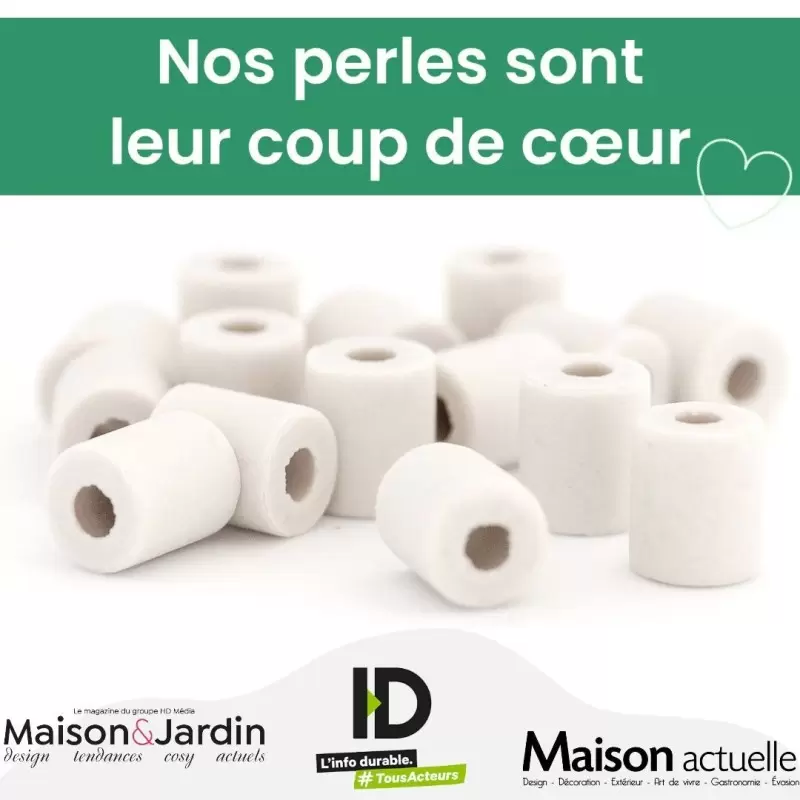 Perles céramique EM - Purification d'eau - Lot de 15