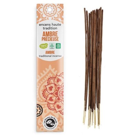 Encens Ambre Précieuse - chaleureuse - Les Encens du Monde