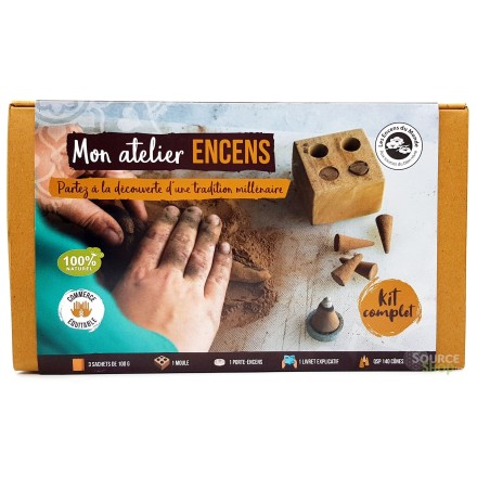 Coffret cônes d'encens DIY - Les Encens du Monde