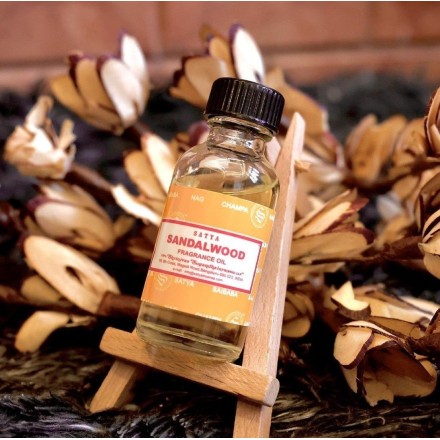 Huile parfumée Bois de Santal - 30ml - Satya