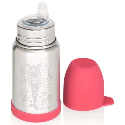 Gourde inox pour enfants Sippy 350ml - Inox 18/10 - Gaspajoe
